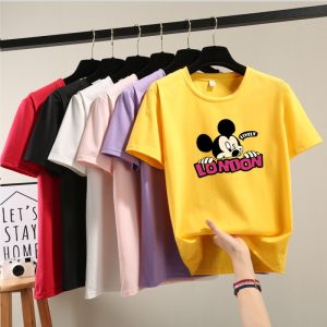 Áo thun nữ hình mouse