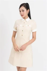 Ảnh đầm nữ trắng nogenstore