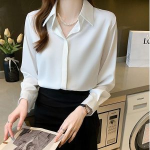 Kiểu áo sơ mi nữ công sở